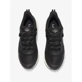 Black lemieux trax waterproof trainer with mesh upper and white rubber soles perfect for athletic use