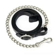 LeMieux Trot Up Chain Black Black One Size Leather Leading Reins