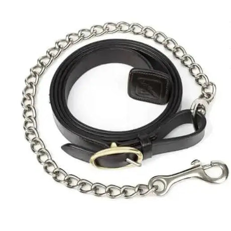 LeMieux Trot Up Chain Brown Brown One Size Headcollars & Leadropes Barnstaple Equestrian Supplies