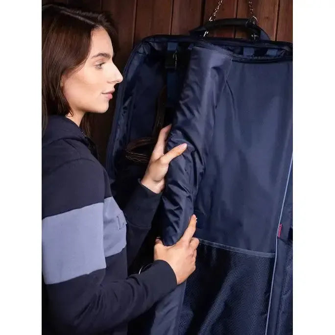 LeMieux Twin Bridle Bag Navy One Size Navy Bridle Bags