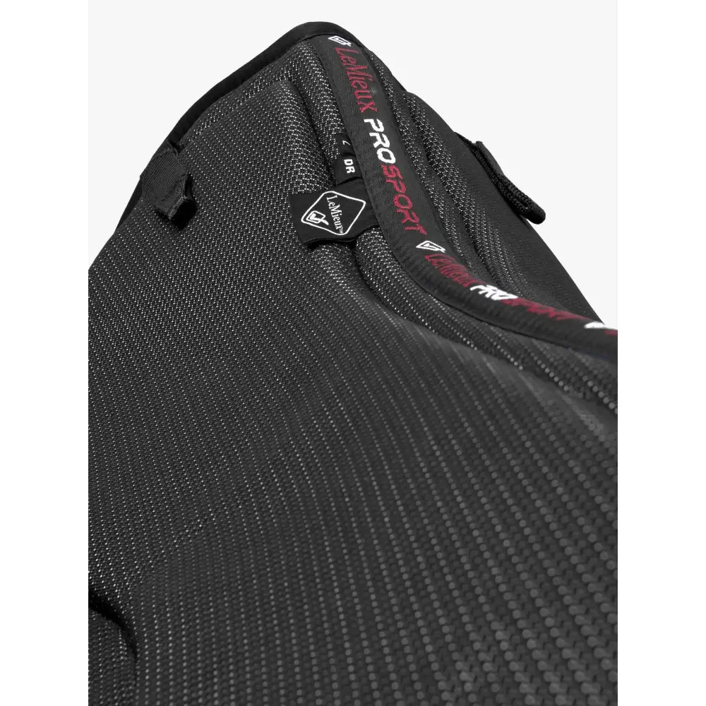 LeMieux Ultra Mesh Dressage Square Black Black Large Dressage Saddle Pads