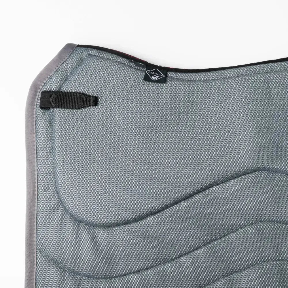 LeMieux Ultra Mesh Dressage Square Grey Grey Large Dressage Saddle Pads