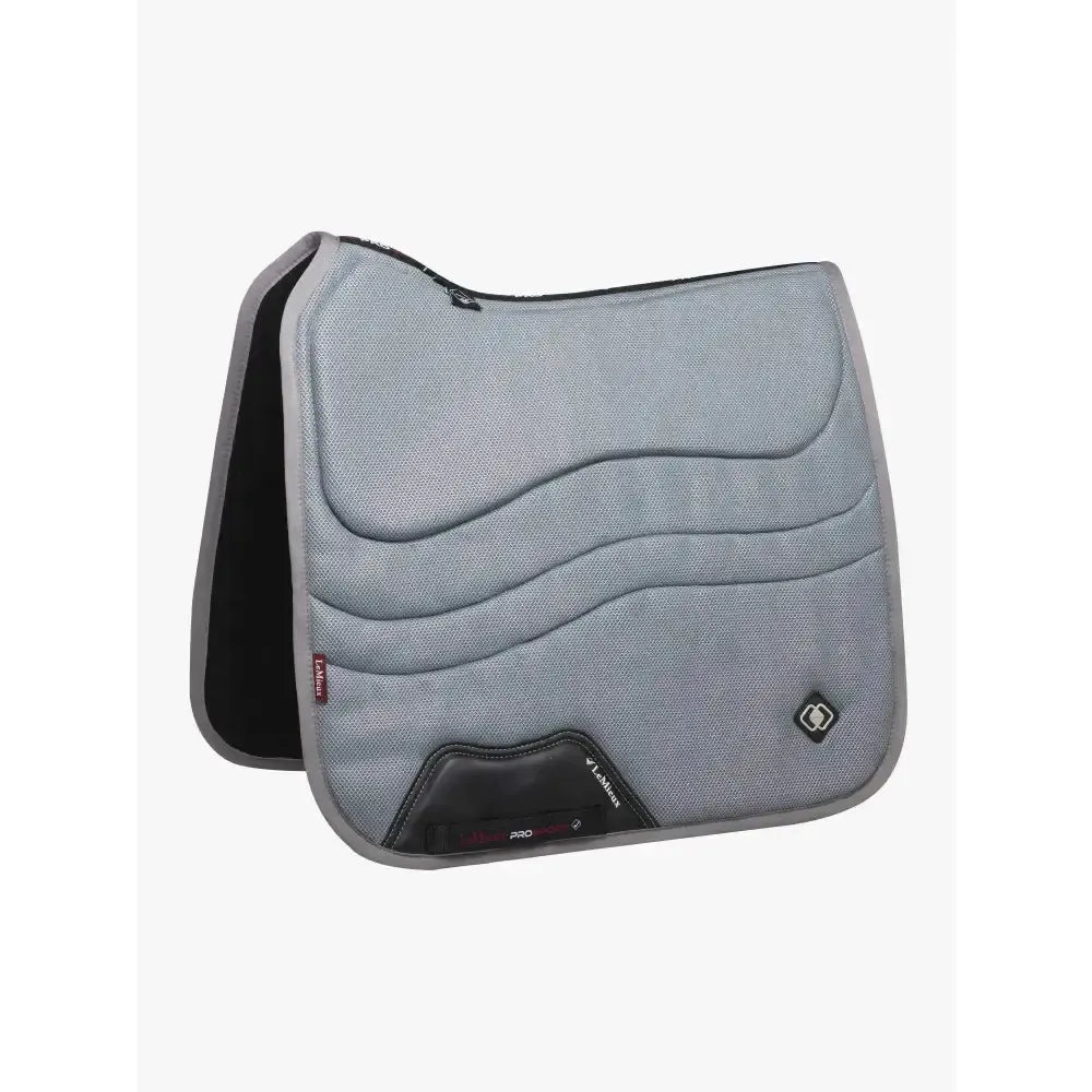 LeMieux Ultra Mesh Dressage Square Grey Grey Large Dressage Saddle Pads