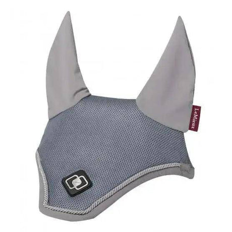 LeMieux Ultra Mesh Fly Hoods Grey Large LeMieux Horse Ear Bonnets Barnstaple Equestrian Supplies