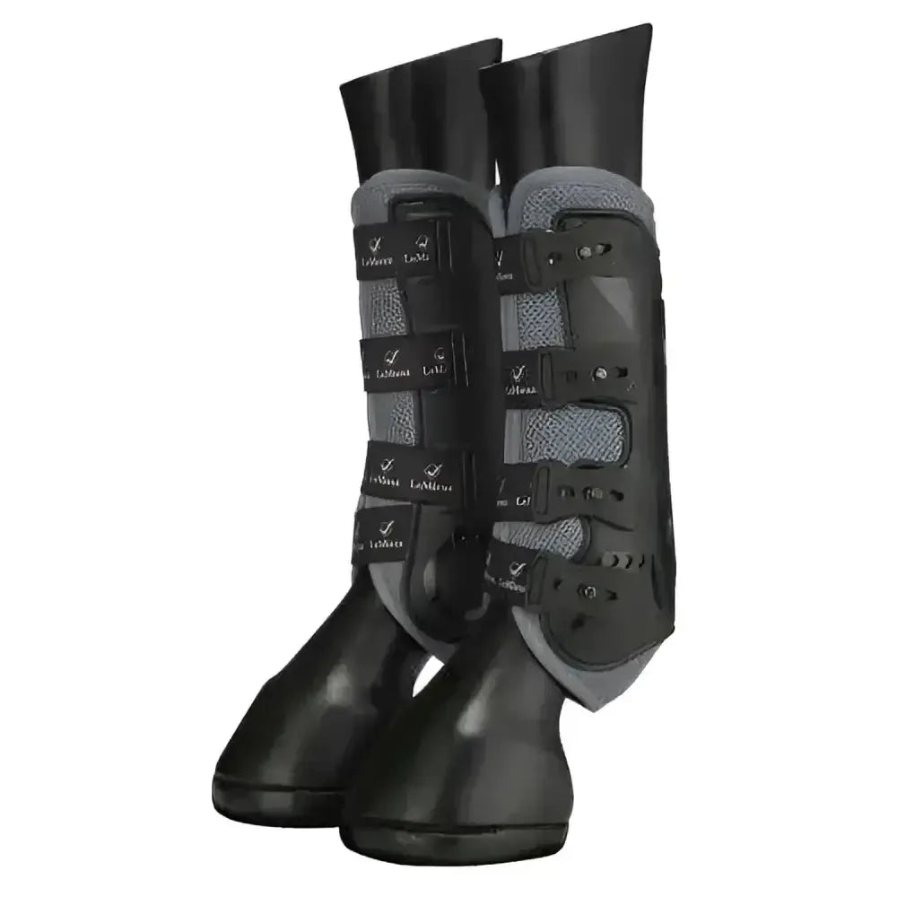 LeMieux Ultra Mesh Snug Boot Grey (Pair) Grey Medium Front Brushing Boots