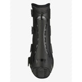 LeMieux Ultra Mesh Snug Boots Front Black - Brushing Boots