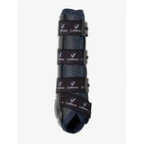 LeMieux Ultra Mesh Snug Boots Front Dark Navy Medium Dark Navy Tendon Boots