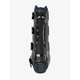 Black lemieux ultra mesh snug boots hind dark navy with mesh panels and adjustable ankle straps