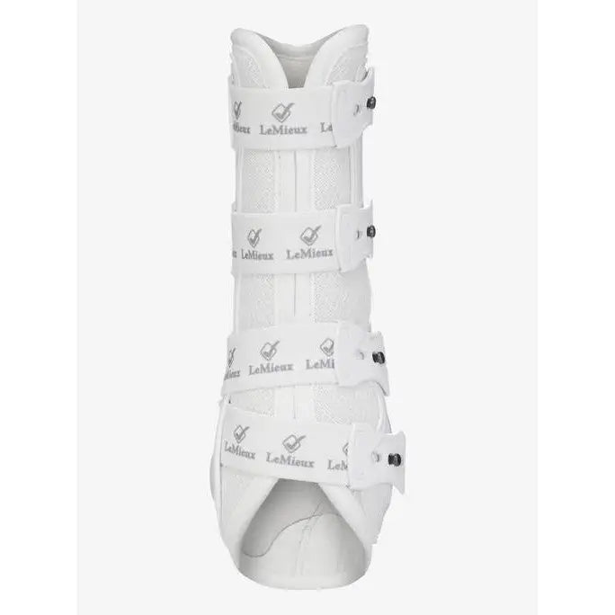 LeMieux Ultra Mesh Snug Boots Hind White - Tendon Boots