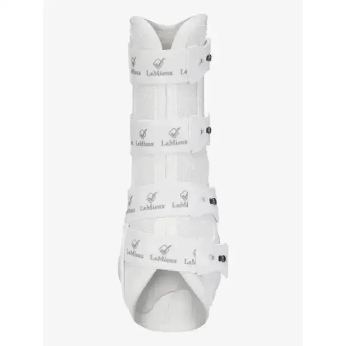 LeMieux Ultra Mesh Snug Boots Hind White Medium White Tendon Boots