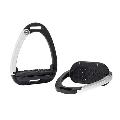 LeMieux Vector Balance Stirrups Black / Aluminium Safety Stirrups Barnstaple Equestrian Supplies