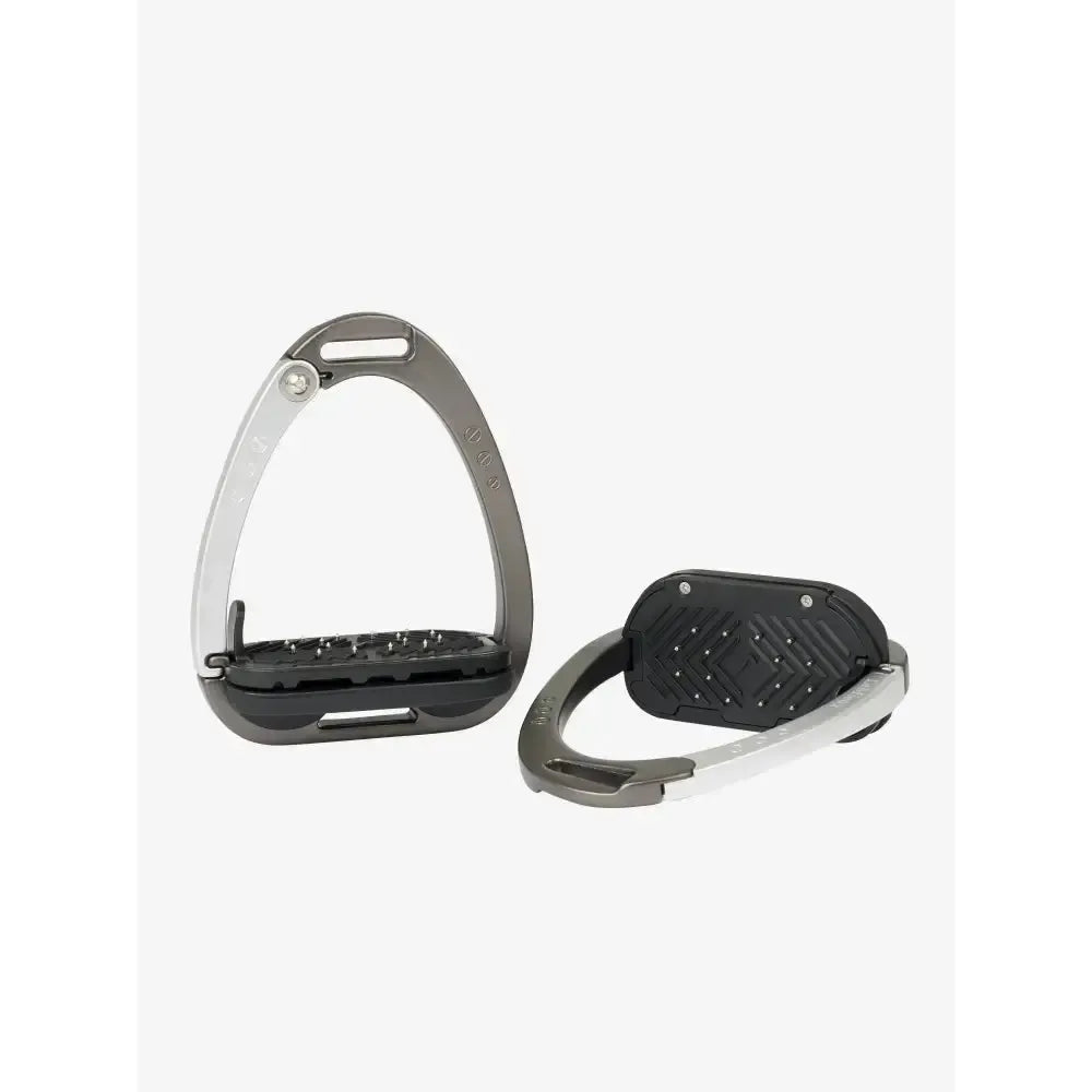LeMieux Vector Balance Stirrups Carbon / Silver Safety Stirrups