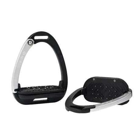 LeMieux Vector Control Stirrups Black / Aluminium Safety Stirrups Barnstaple Equestrian Supplies