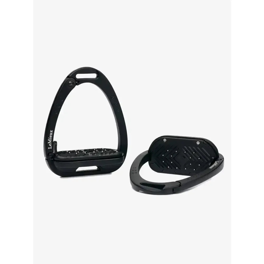 LeMieux Vector Control Stirrups Black Safety Stirrups