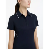 Lemieux Venus Performance Polo Navy Navy UK 6 Polos Shirts