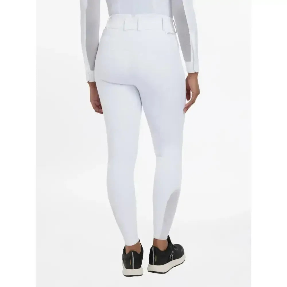 LeMieux Victoria Breech Silicone Seat White UK 10 White Breeches