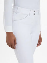 LeMieux Victoria Breech Silicone Seat White UK 10 White Breeches