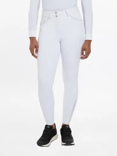 LeMieux Victoria Breech Silicone Seat White UK 10 White Breeches