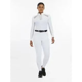 LeMieux Victoria Breech Silicone Seat White UK 10 White Breeches