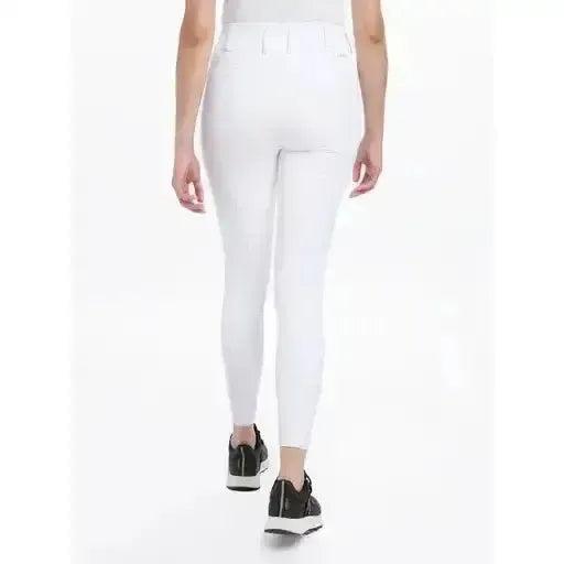 LeMieux Victoria Breech Suede Seat White UK 10 White Breeches