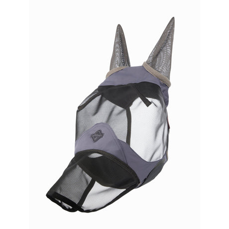 Lemieux Visor-Tek Full Fly Mask Jay Blue Fly Masks Barnstaple Equestrian Supplies