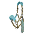LeMieux Vogue Fleece Headcollars With Leadrope Azure Pony Headcollar Sets