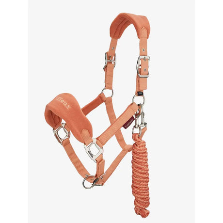 Lemieux Vogue Headcollar Apricot Pony Headcollars & Leadropes Barnstaple Equestrian Supplies