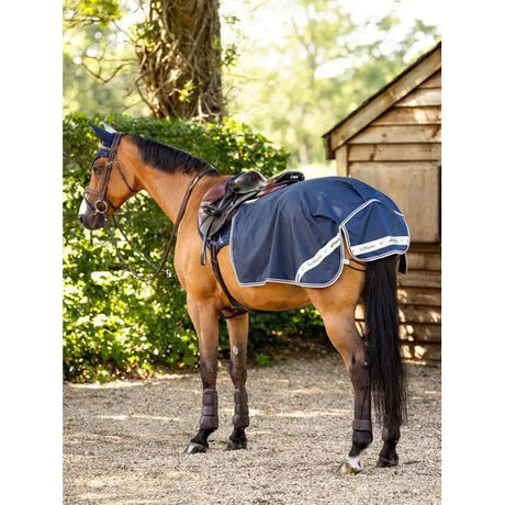 Lemieux Waterproof Exercise Quarter Sheet Navy Small Exercise Sheets Barnstaple Equestrian Supplies