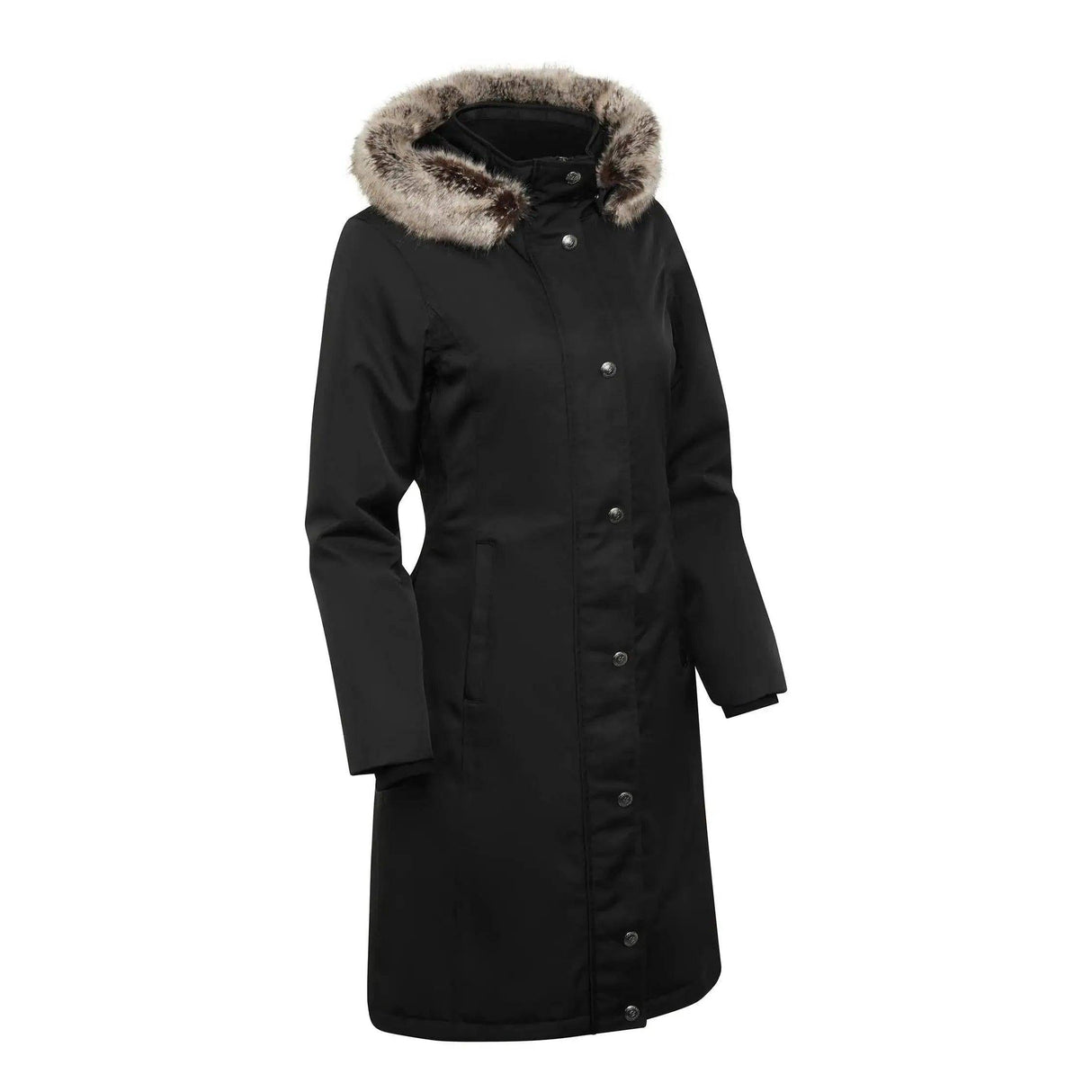 LeMieux Waterproof Long Riding Coat Black UK 6 LeMieux Outdoor Coats & Jackets Barnstaple Equestrian Supplies