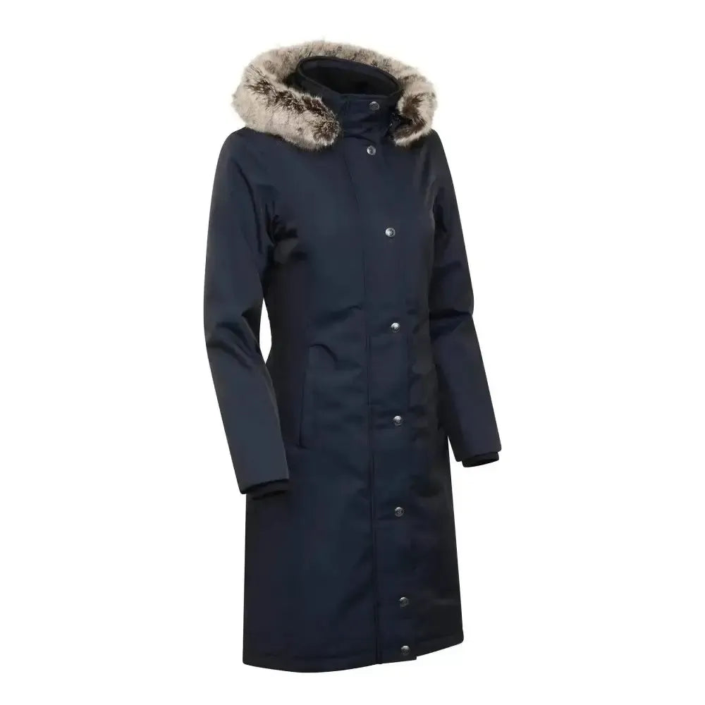LeMieux Waterproof Long Riding Navy 6 Outdoor Coats & Jackets
