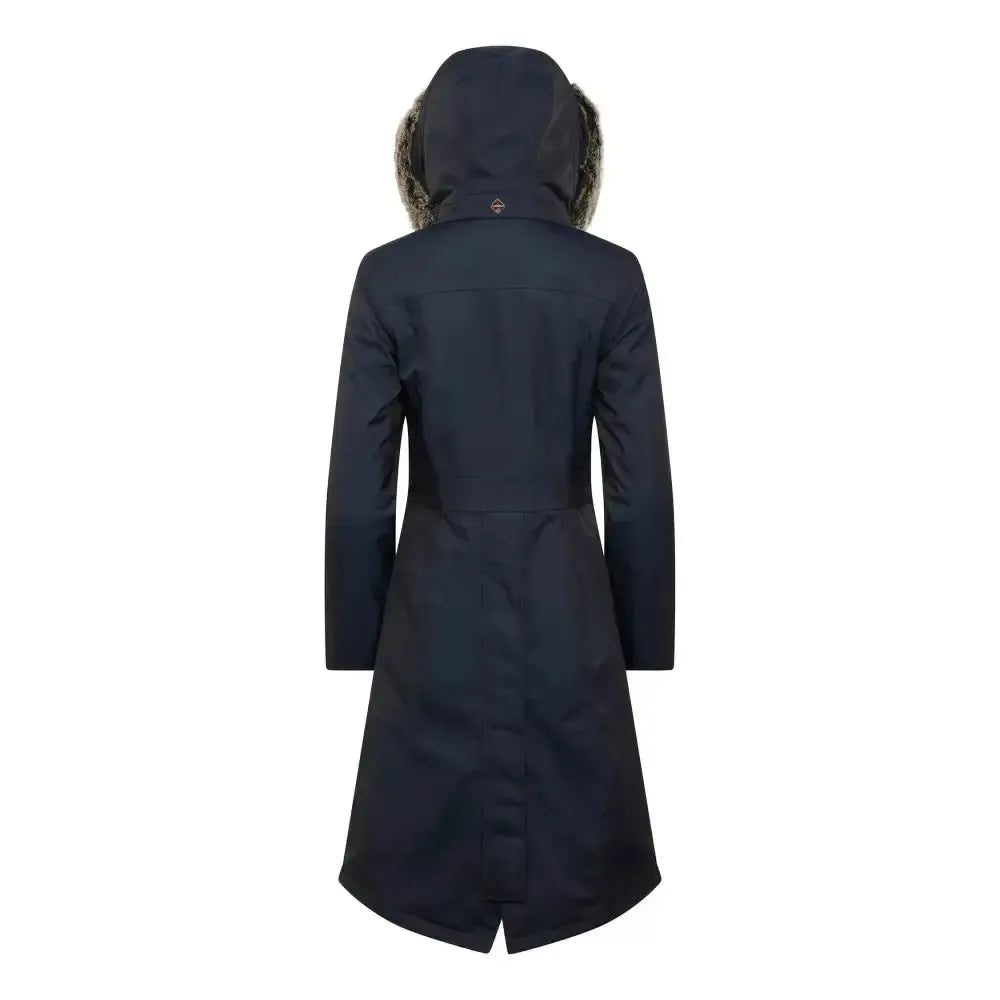 LeMieux Waterproof Long Riding Navy 6 Outdoor Coats & Jackets