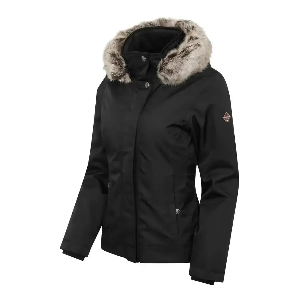 LeMieux Waterproof Short Coat Black 6 Outdoor Coats & Jackets