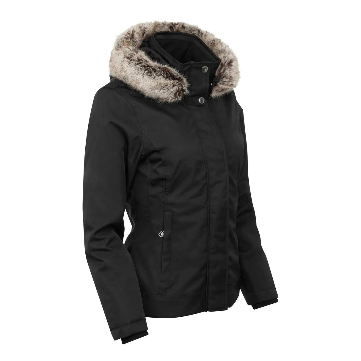 LeMieux Waterproof Short Coat Black UK 6 LeMieux Outdoor Coats & Jackets Barnstaple Equestrian Supplies