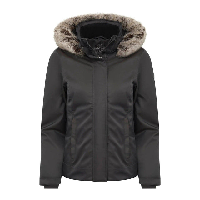 LeMieux Waterproof Short Coat Grey UK 6 LeMieux Outdoor Coats & Jackets Barnstaple Equestrian Supplies