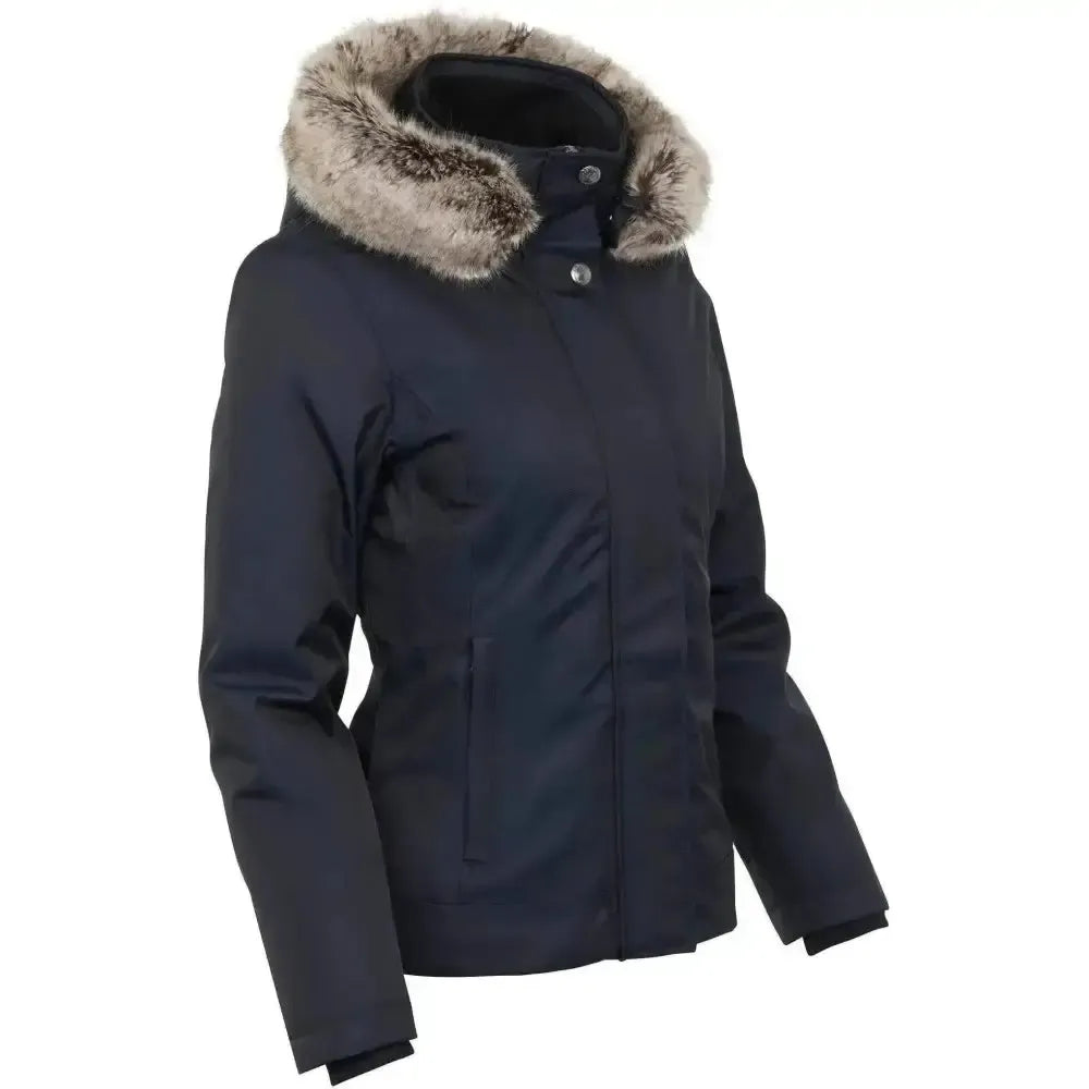 LeMieux Waterproof Short Coat Navy 6 Outdoor Coats & Jackets