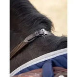 LeMieux Webbed Continenal Reins Brown/ Silver Pony Brown/Silver Continental Reins