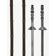 LeMieux Webbed Continenal Reins Brown/ Silver Pony Brown/Silver Continental Reins