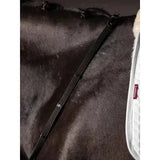 LeMieux Webbed Continental Reins Black/Silver Pony Black/Silver Continental Reins