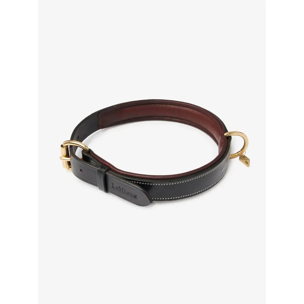 LeMieux Windsor Dog Collar Chocolate/Brown Small Dog Collar