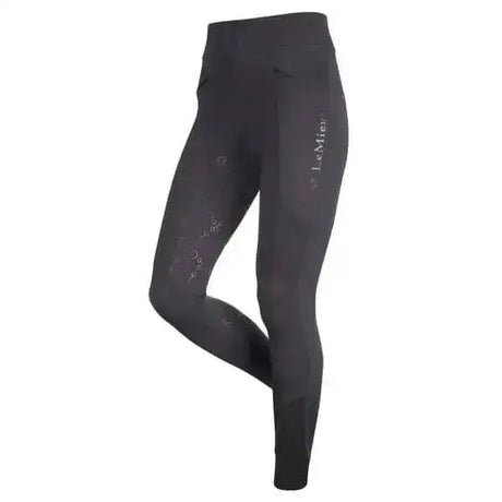 Lemieux Winter Active Wear Seamless Pull Ons Black Breeches 6 Riding Breeches Barnstaple Equestrian Supplies