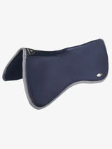 LeMieux Wither Relief Memory Foam Half Pad Navy Large Navy Half Pads