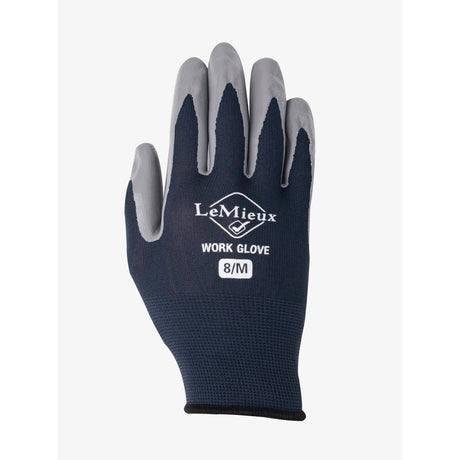 LeMieux Work Gloves Navy  X-Large-Navy Stable Accessories Barnstaple Equestrian Supplies