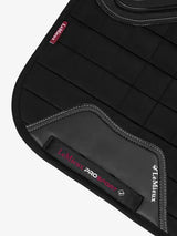LeMieux X-Grip Silicone Dressage Square Black Large Black Dressage Saddle Pads