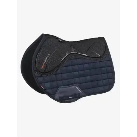 LeMieux X-Grip Silicone EuroJump Square Navy Large Navy Saddle Pads