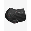 LeMieux X-Grip Twin Sided EuroJump Square Black Large Black Saddle Pads