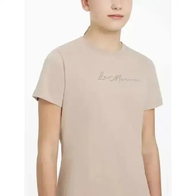 Lemieux Young Rider Arianna T-Shirt Almond Almond 7-8 Years T Shirts