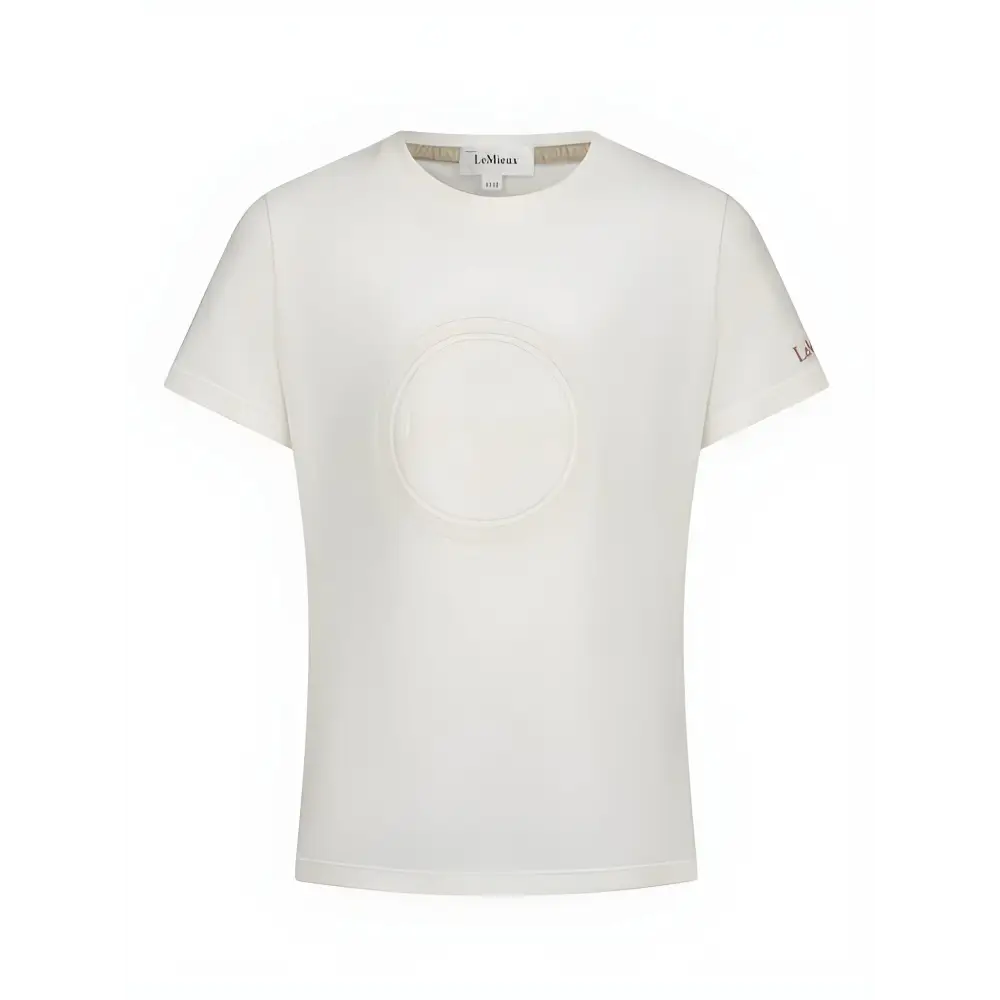Lemieux Young Rider Arianna T-Shirt Ecru 7-8 Years Polo Shirts & T Shirts