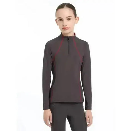 Lemieux Young Rider Base Layer Cinder 7-8 years Cinder Base Layers