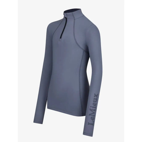 Lemieux Young Rider Base Layer Jay Blue 7-8 Years Base Layers Barnstaple Equestrian Supplies