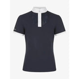 LeMieux Young Rider Belle Show Shirt Navy 7-8 Years Show Shirts